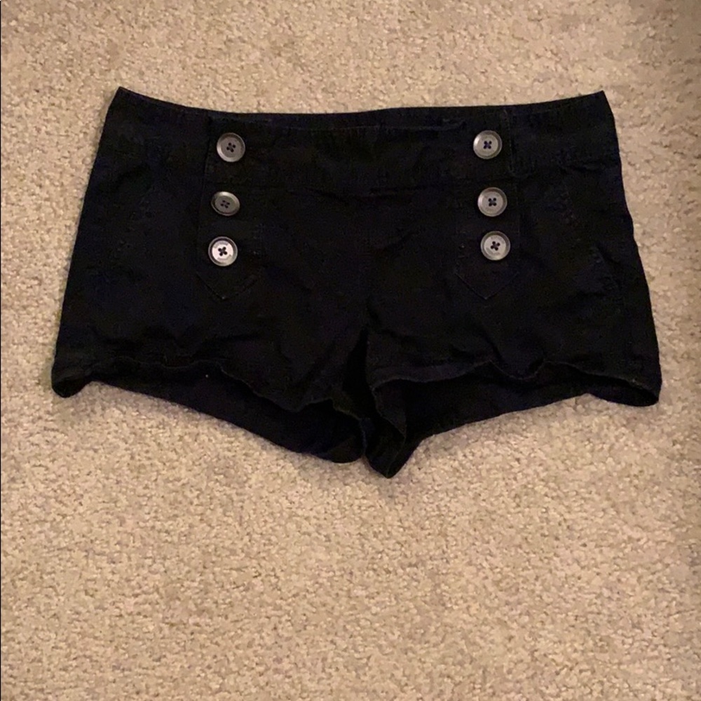 Express sailor shorts- black